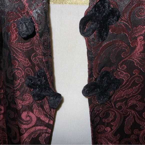 Dark Angel Brocade & Velvet Jacket Sz Medium Goth - Picture 3 of 5